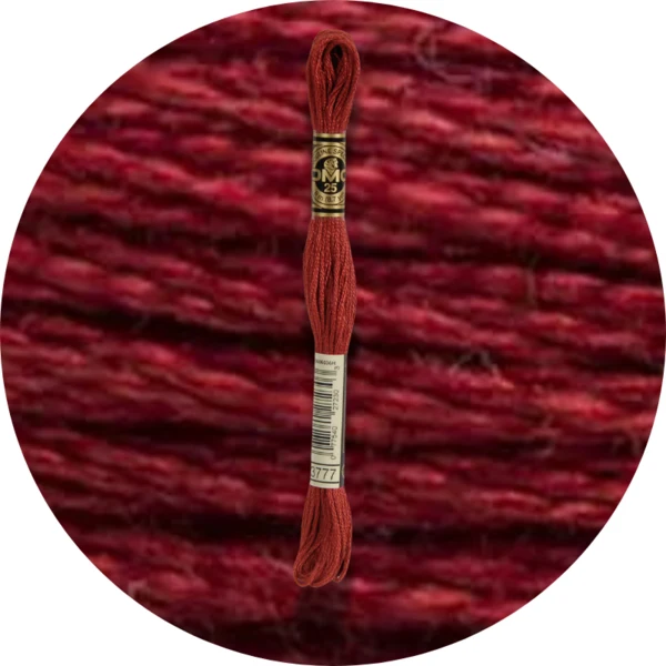DMC Mouliné Spécial 25 Broderigarn, Ensfarvet, Røde/Gule/Orange nuancer